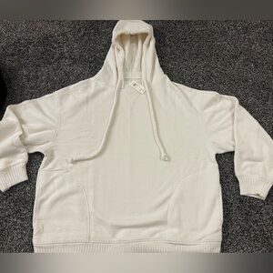 Aerie NWT Cream Hoodie
